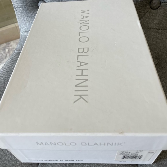 Manolo Blahnik Velvet Heels 👠 Size 38 - Picture 7 of 8